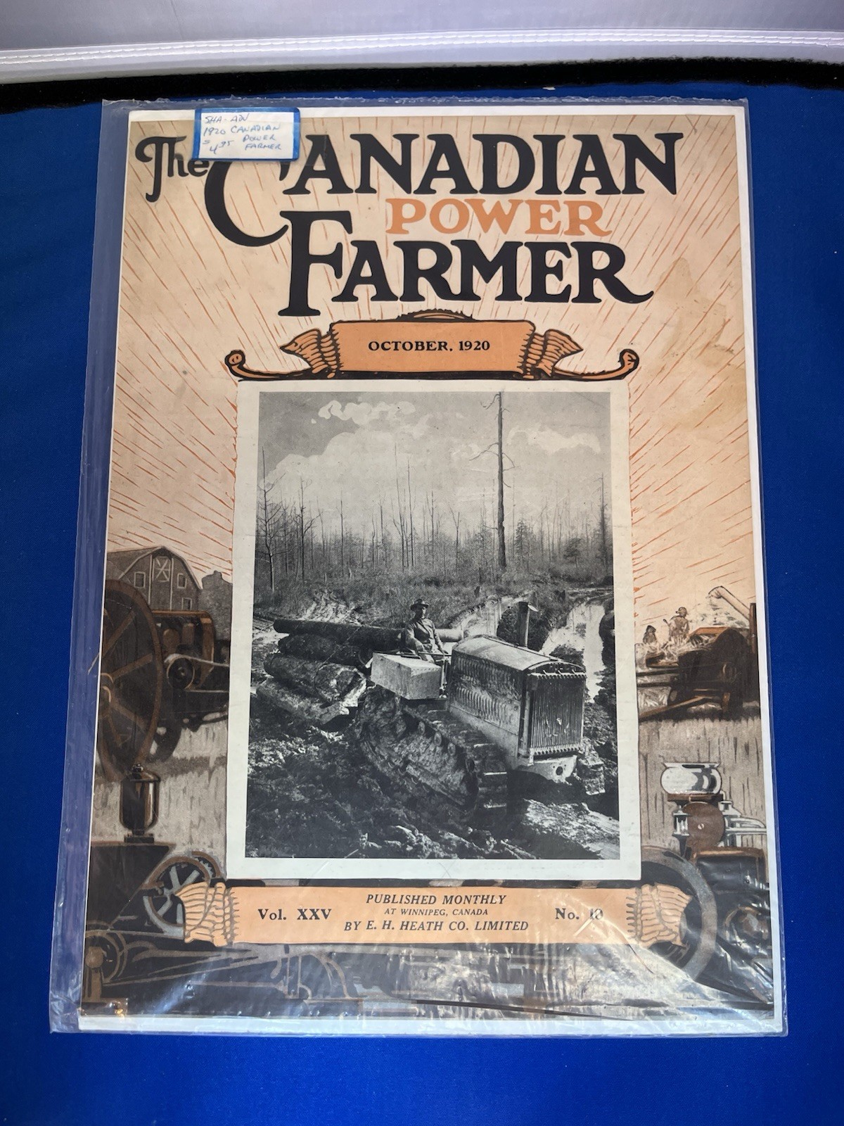 ANOTHER LOT OF 14 VINTAGE ORIGINAL FARM MACHINE ADS-1907 T0 1930-TAKE A LOOK!