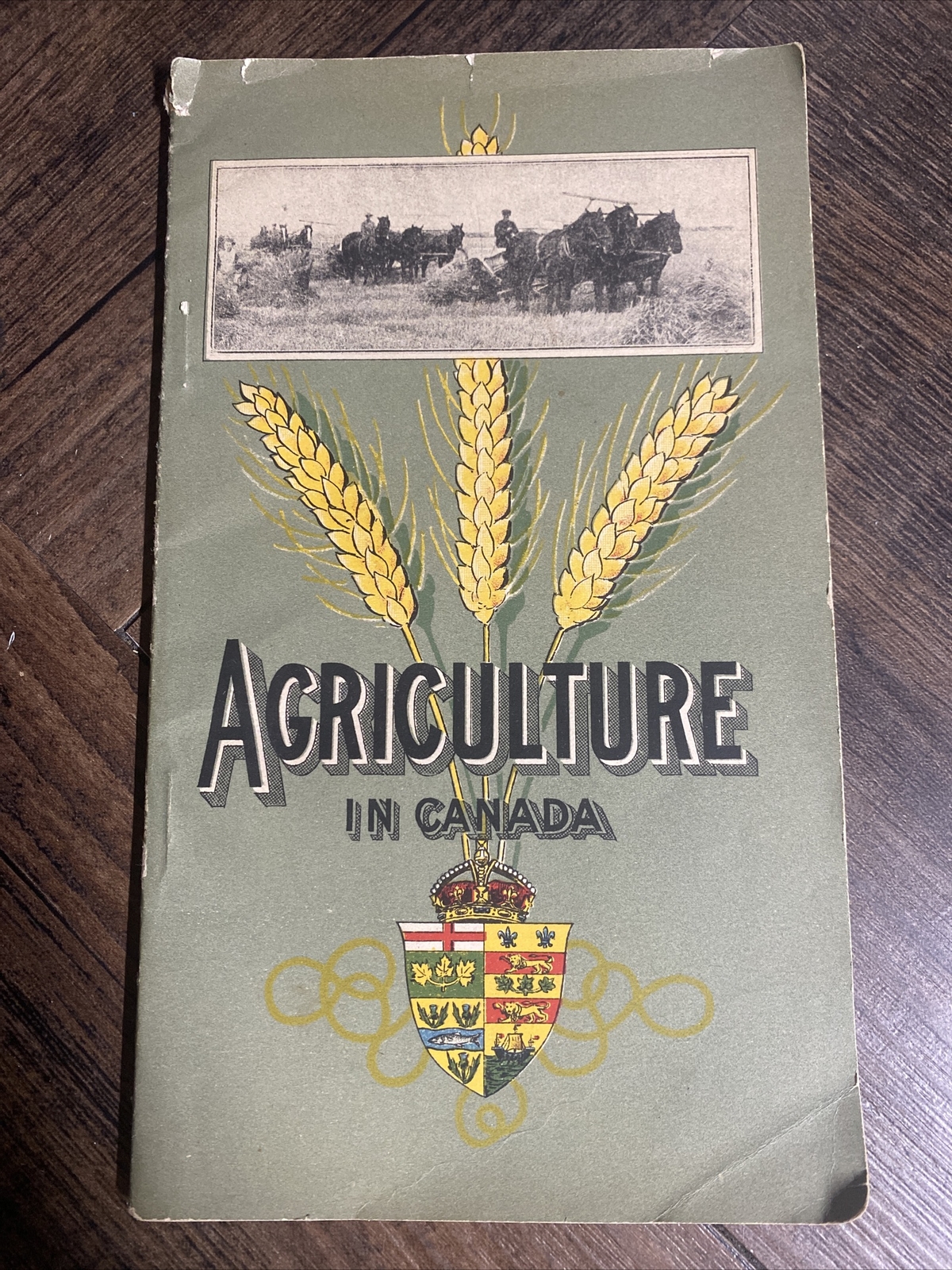 Vintage 1903 Dept of AGRICULTURE IN CANADA Farming Wheat Belt Booklet Brochure