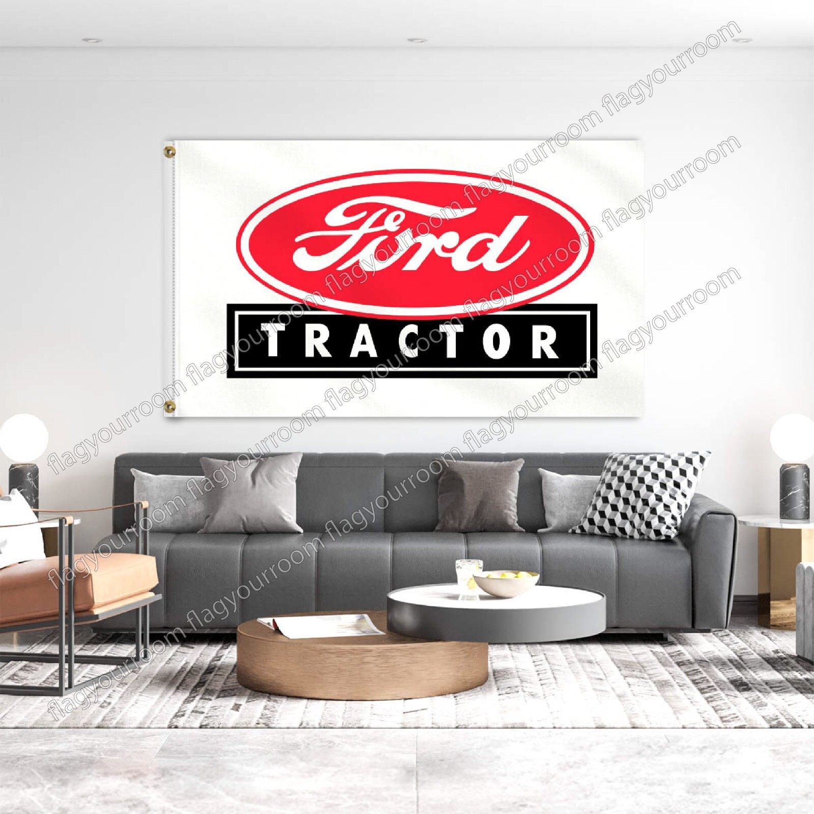 Ford Tractor USA Flag 3×5 FT Banner NEW Tractor Quality Farm Fast FREE Shipping