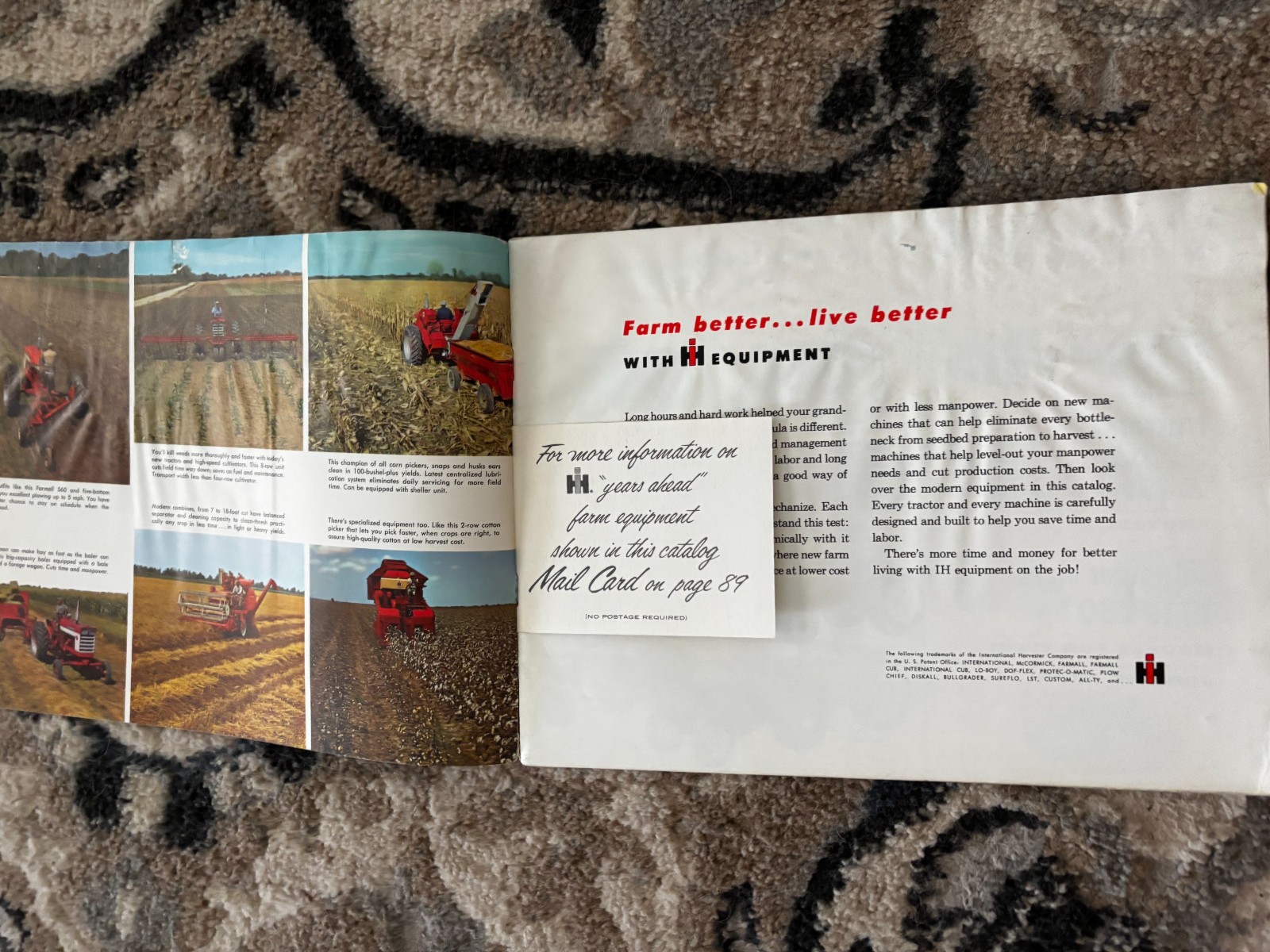 International Harvester Buyers Guide for 1961 Brochure DCPA26