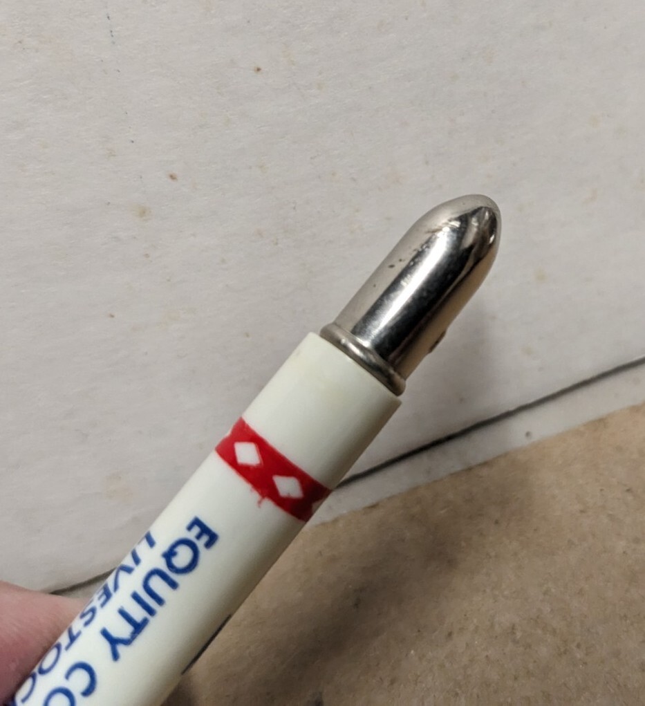 Equity Cooperative Livestock Sales Baraboo Wisconsin WI Bullet Pencil Case Only