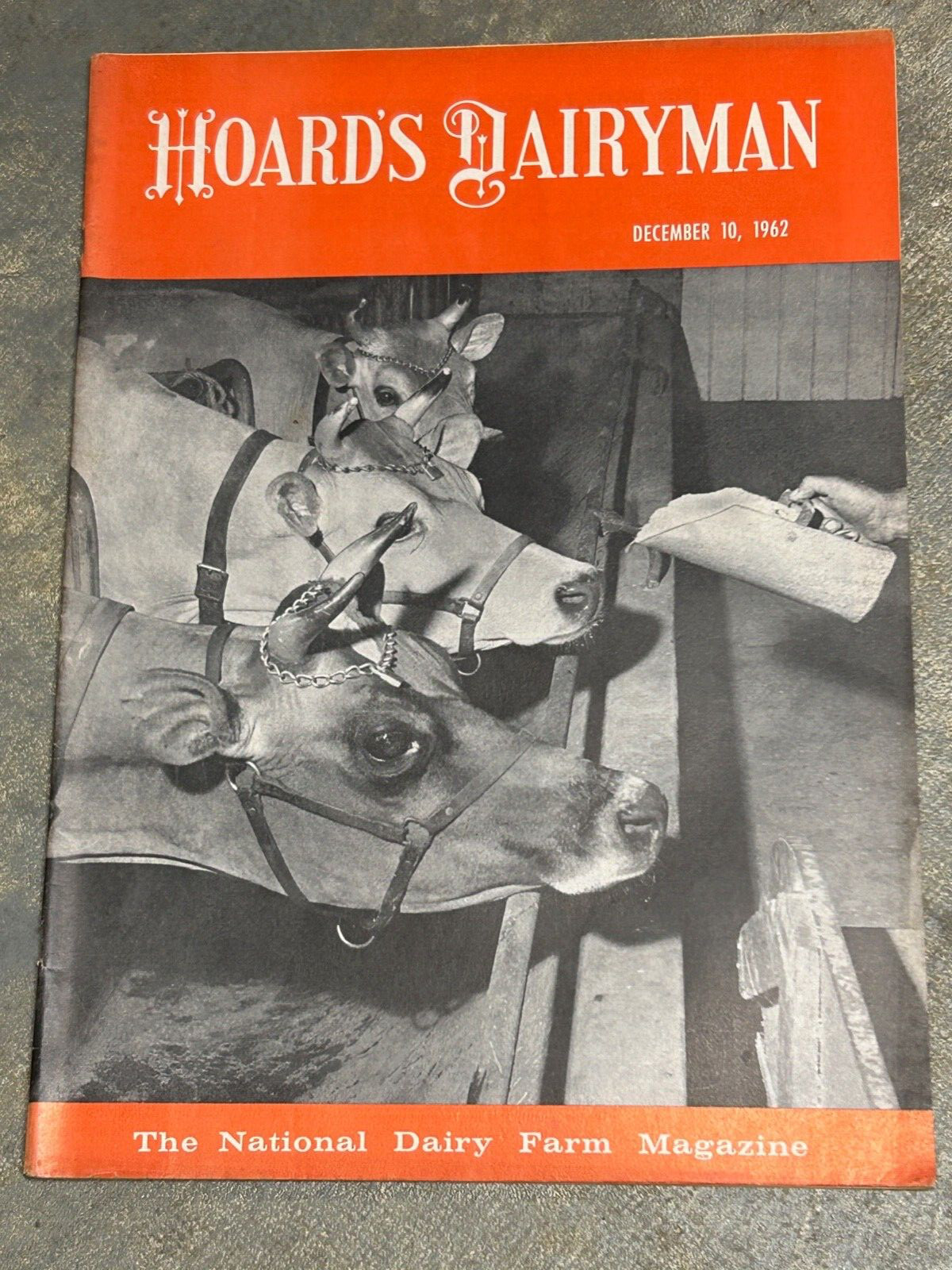 DEC 10 1962 HOARD&rsquo;S DAIRYMAN DAIRY FARM MAGAZINE OCCO MINERAL FEEDS