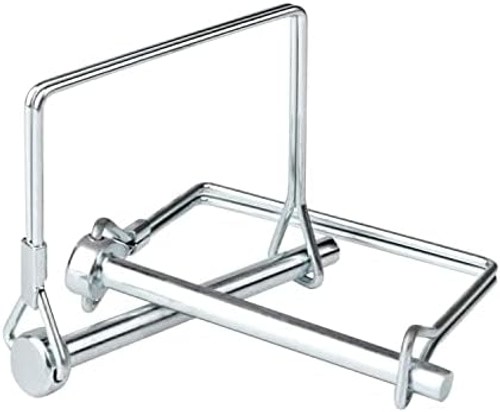 Sunnyway 10 Pack 5/16 Inch Trailer Coupler Pin Set 4 Inch Long Wire Lock Pin …