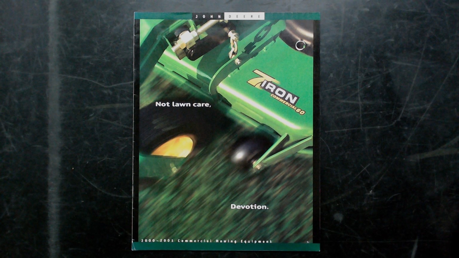 John Deere 2000-2001 Commercial Mowing Equipment Brochure Vintage