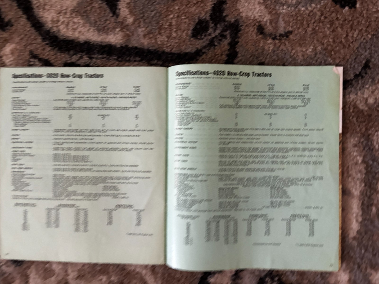 John Deere 2510 3020 4020 TRactor for 1966 Brochure DCPA26