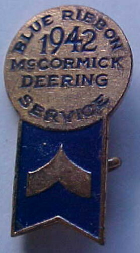 1942 McCormick Deering Blue Ribbon Service