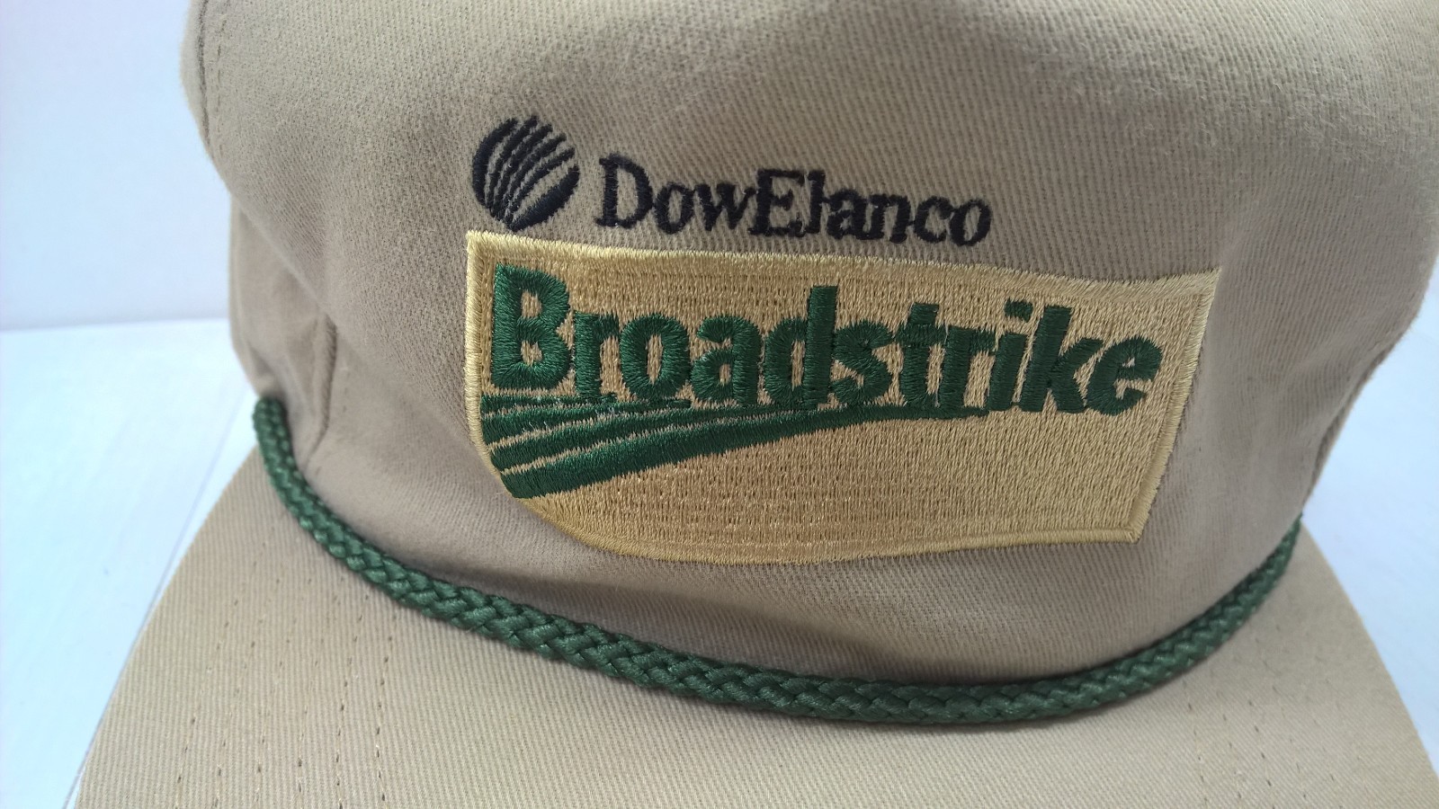 Broadstrike Dow Elanco Herbicide Hat Cap tan snapback K products