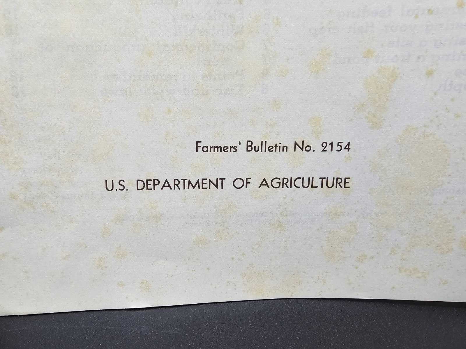 Trout In Farm & Ranch Ponds Farmers Bulletin Number 2154 U.S Department Ag 1961