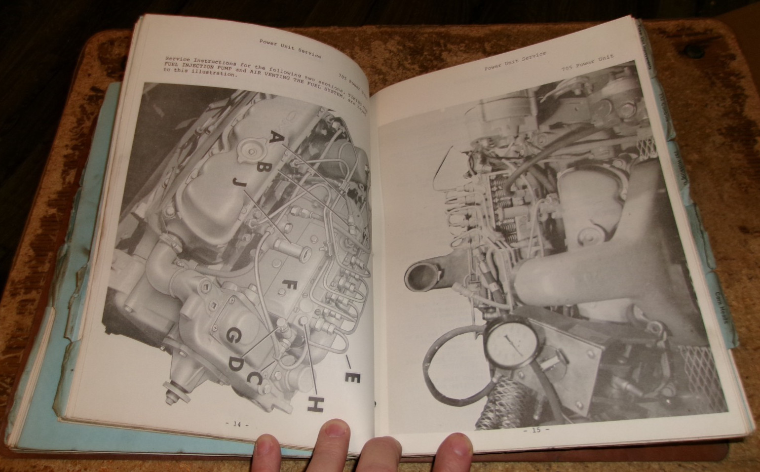 1975 new idea uni service manual in good shape used