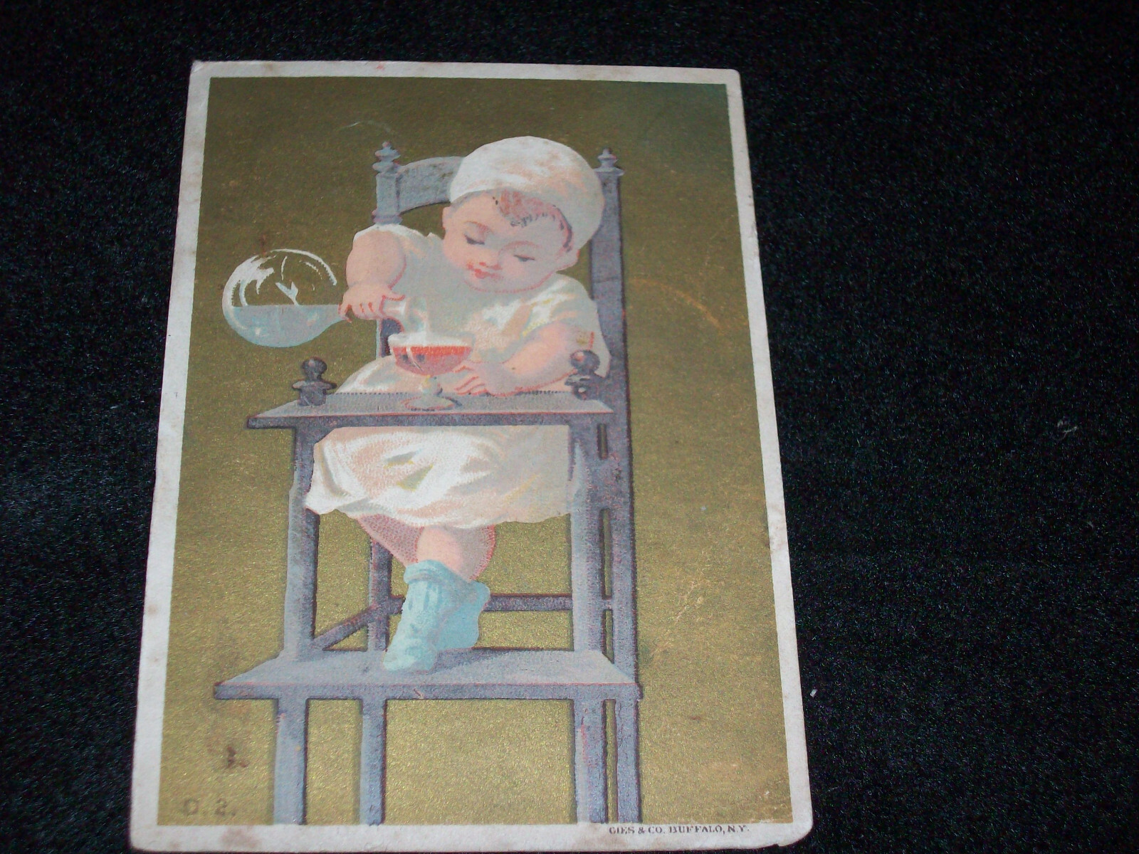 Aultman-Miller & Co. 1800&rsquo;s Trade Card Buckeye Mower & Dropper