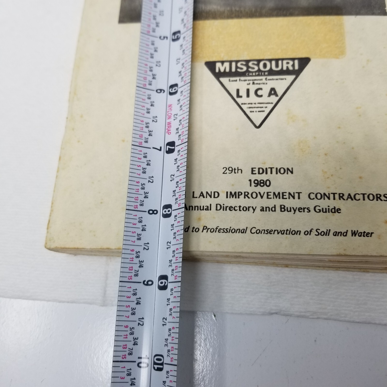 Missouri Land Improvement Contractors Directory 1980 MLICA Catalog Photos Ads