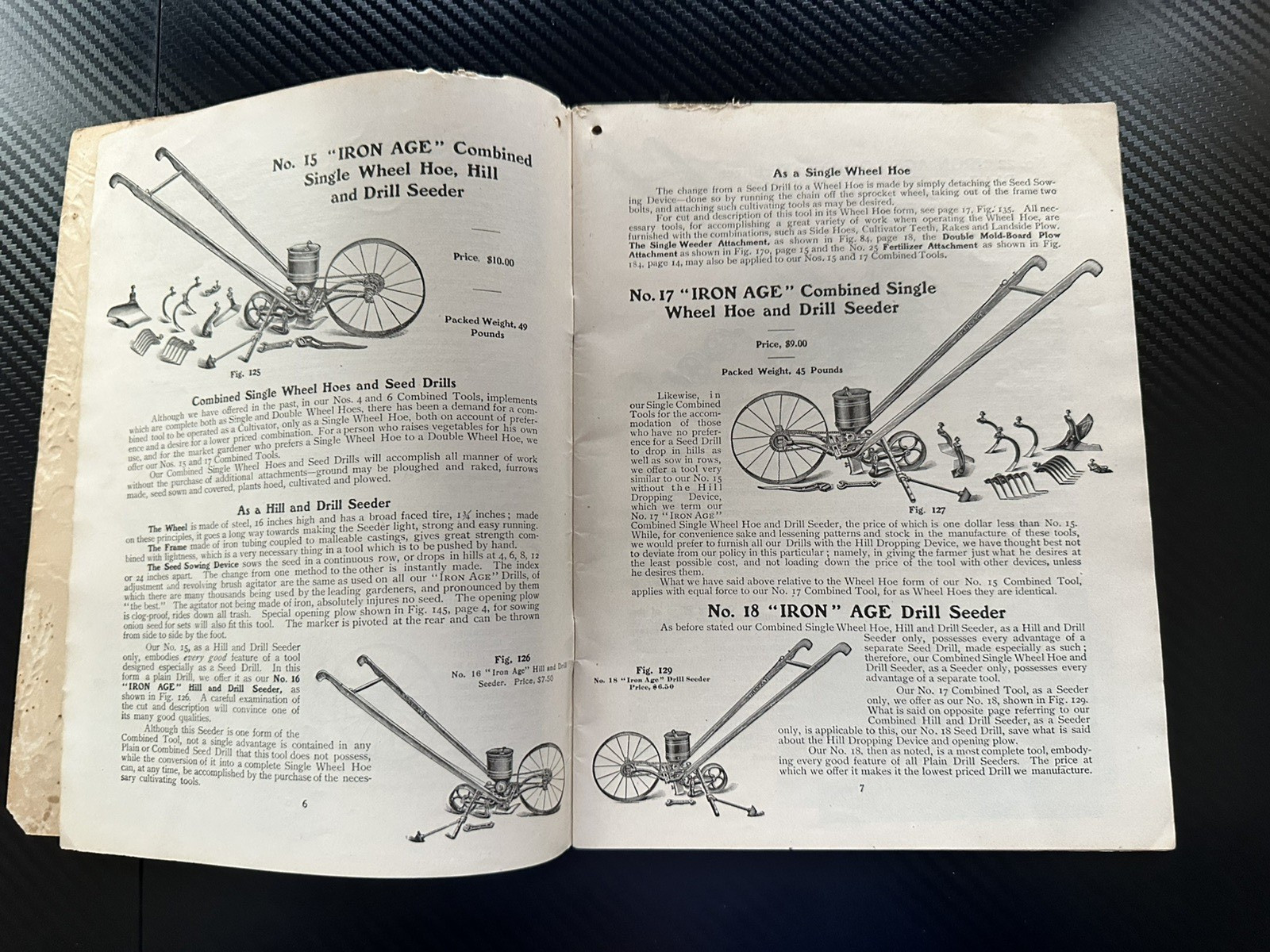 1906 IRON AGE Farm and Garden Implements ORIGINAL Catalog
