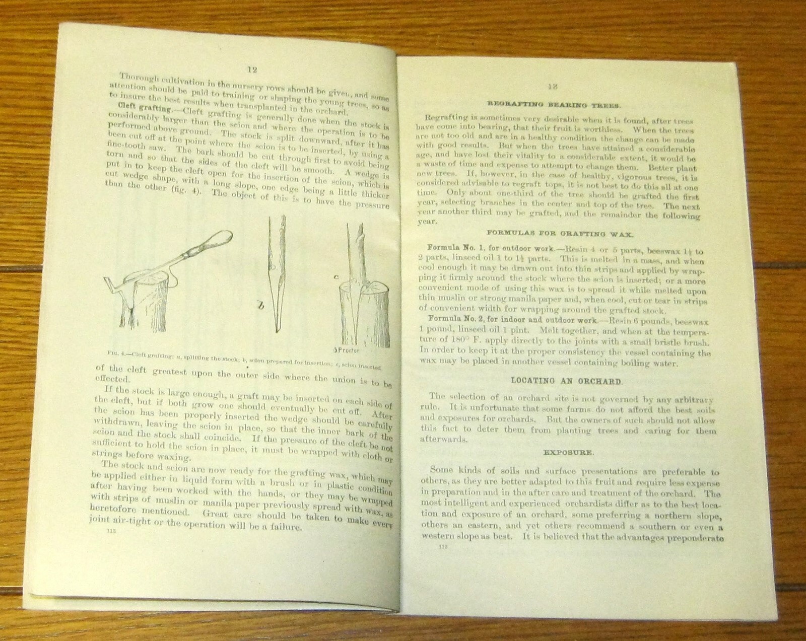 U.S. Department of Agriculture Farmers Bulletins #113 + 440 + 492 1912 –1916