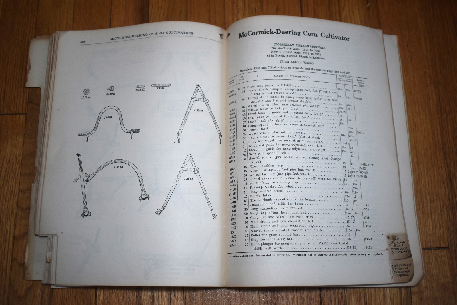 1923 McCormick Deering IHC International Harvester Planter Cultivator CATALOG