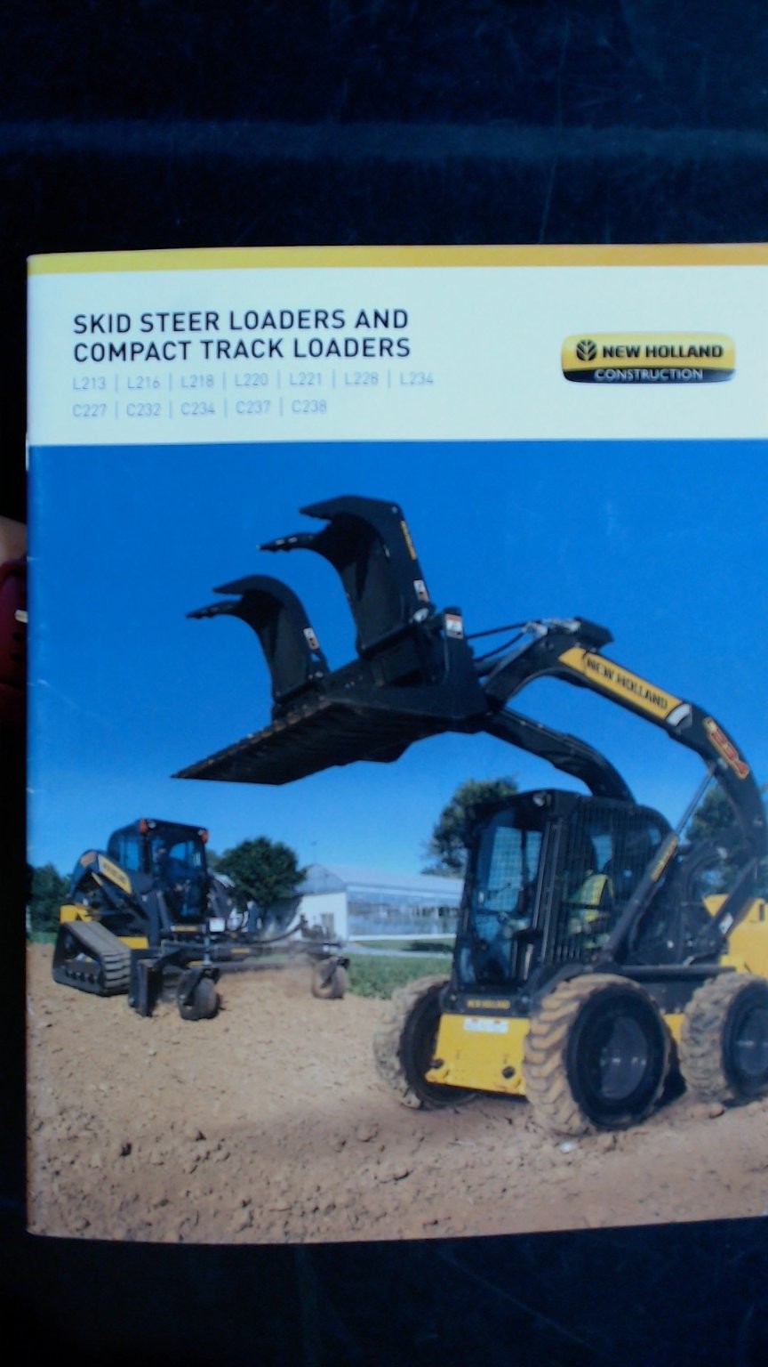 New Holland Skid Steer Loaders Compact Track Loaders Brochure 2000s