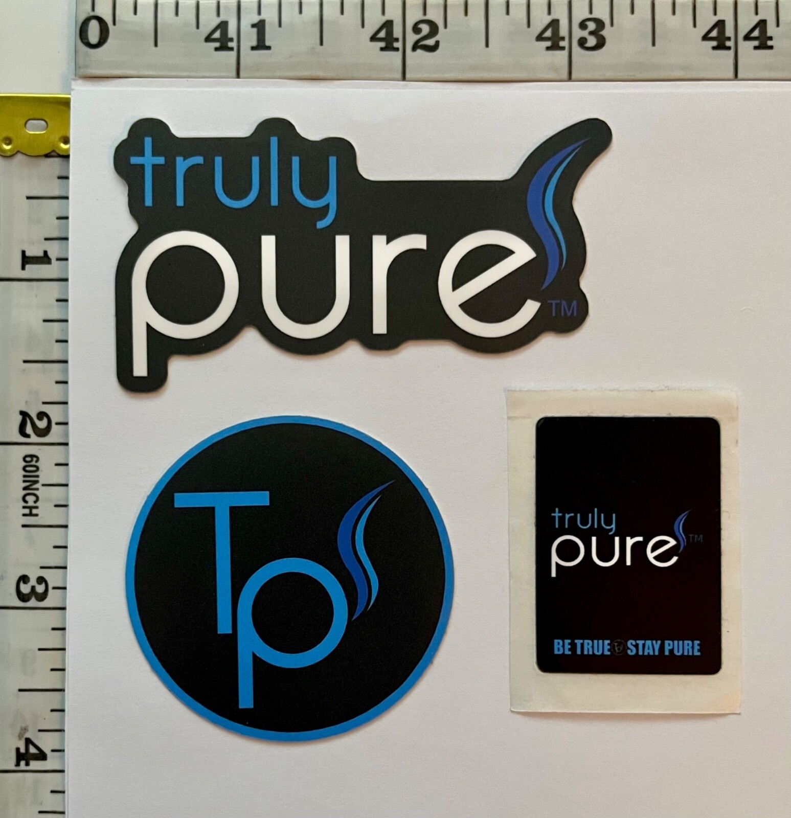 Truly Pure Cannabis Vinyl Sticker – Oregon, USA Cannabis Industry Advertisement