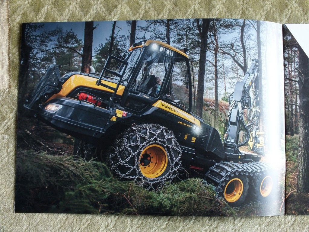 PONSSE BEAVER Harvester Forestry Equipment Brochure 2021