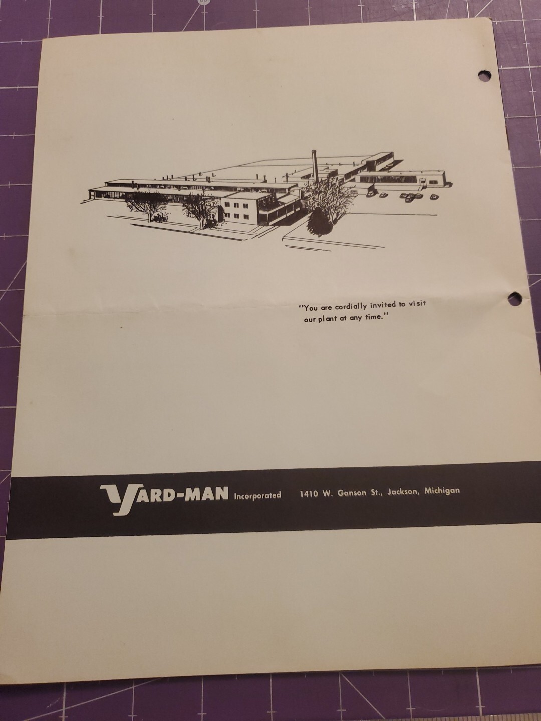 1960s Model 2010-4 Yard-Man Push Lawn Mower Operating Instructions & Parts List