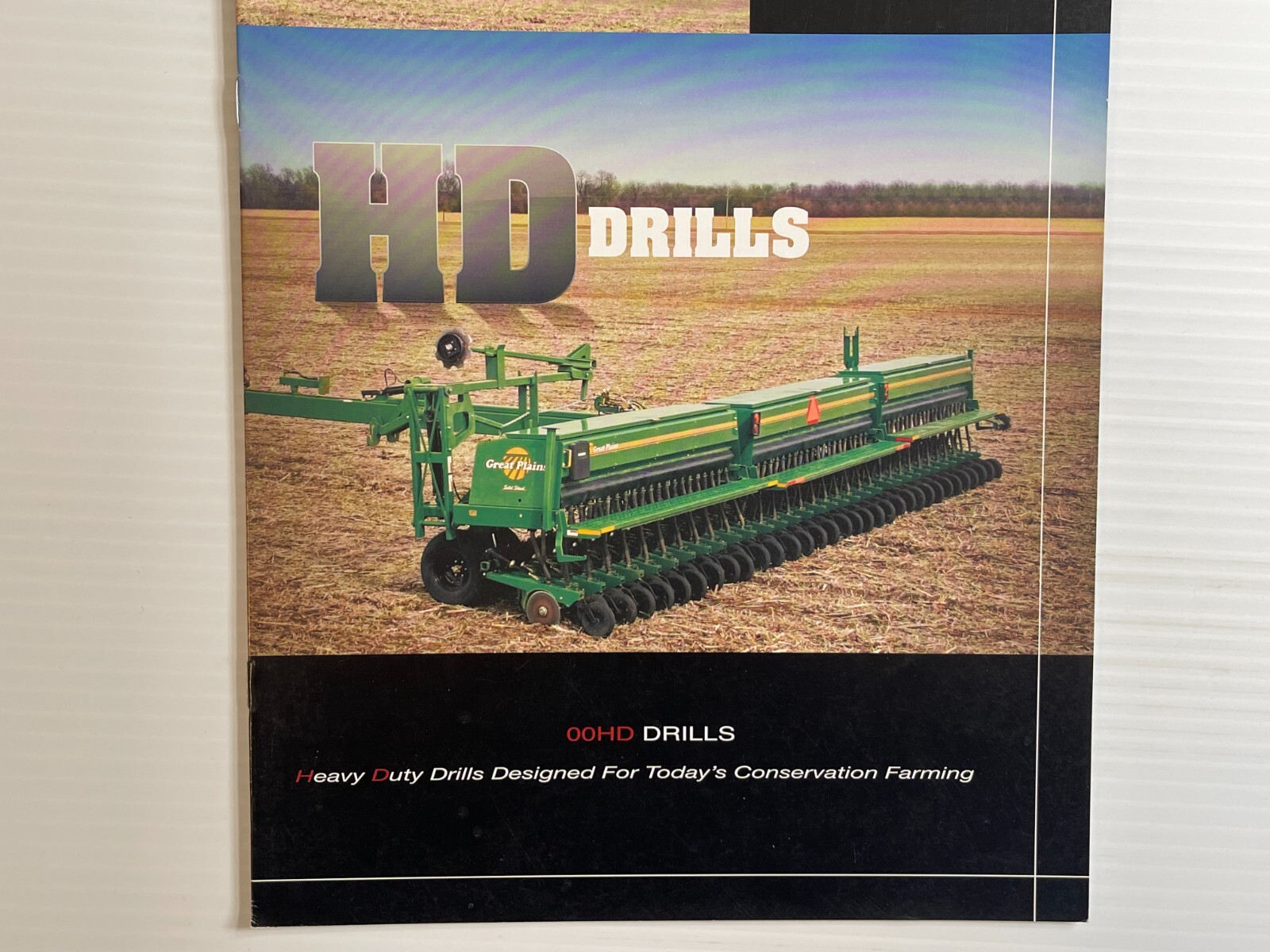 Great Plains- HD Drills / OOHD Drills – Sales Brochure *Original 2000s Brochure*