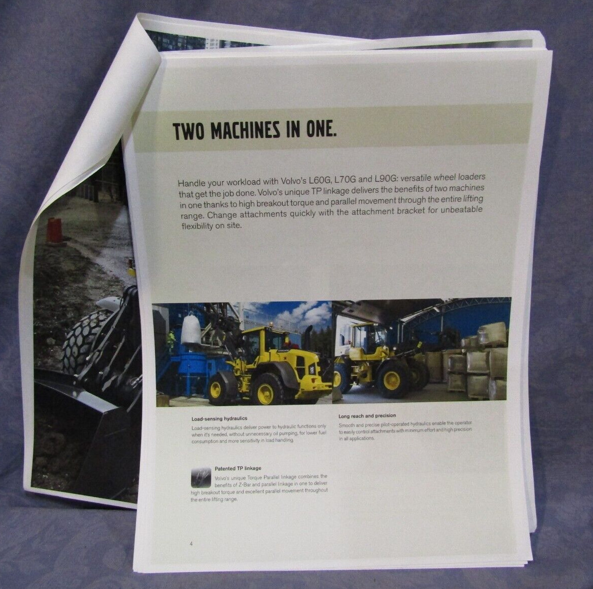 Volvo Wheel Loaders L60G, L70G, L90G Sales Brochure
