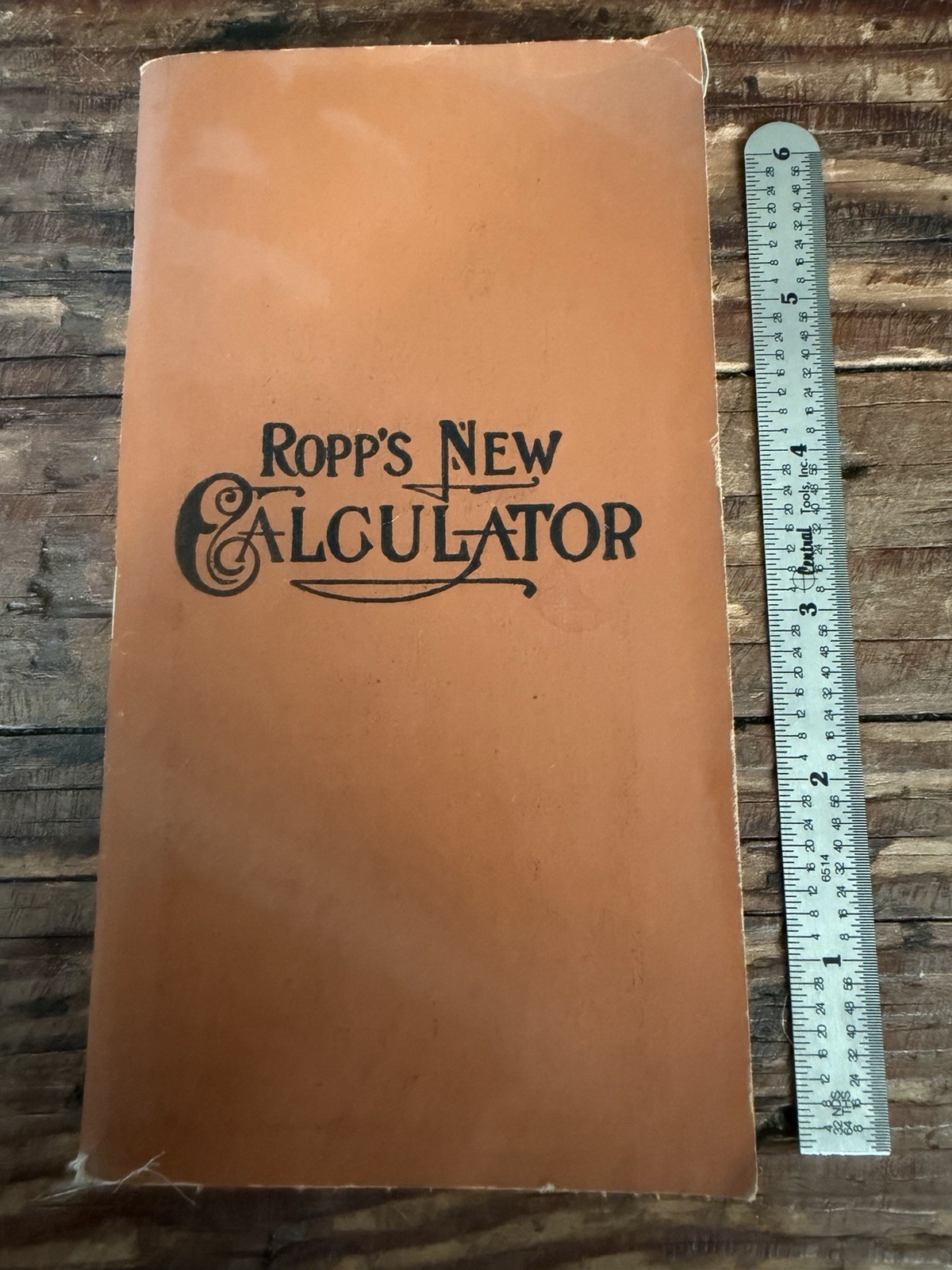 Antique Ropp’s New Calculator Farmers’ Reckoner Farm Grain Price Guide Booklet