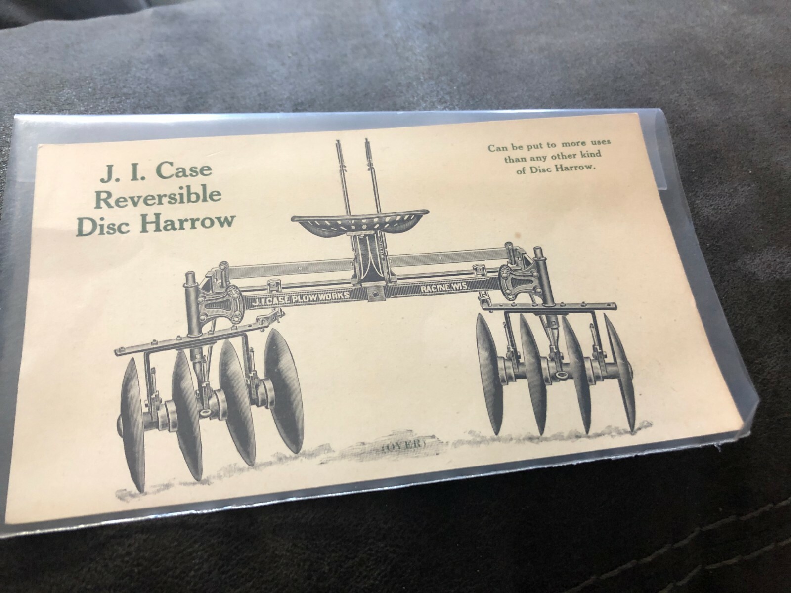 (MISC-4156) early 1900s/late 1800s J I CASE lot of FARM IMPLEMENT flyers