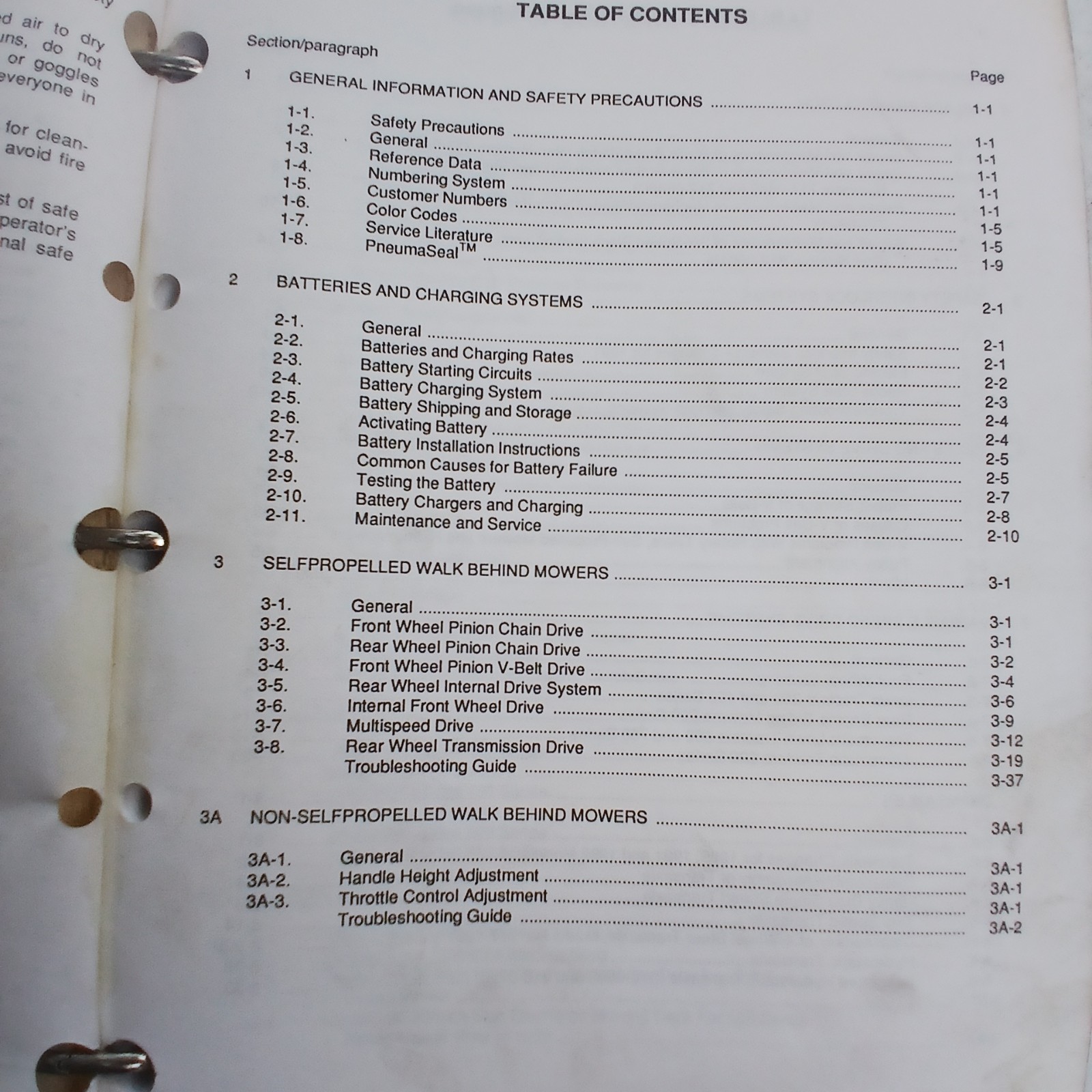 1994, 1995, 1997 White Outdoor Power Products Training Seminars Books Repair