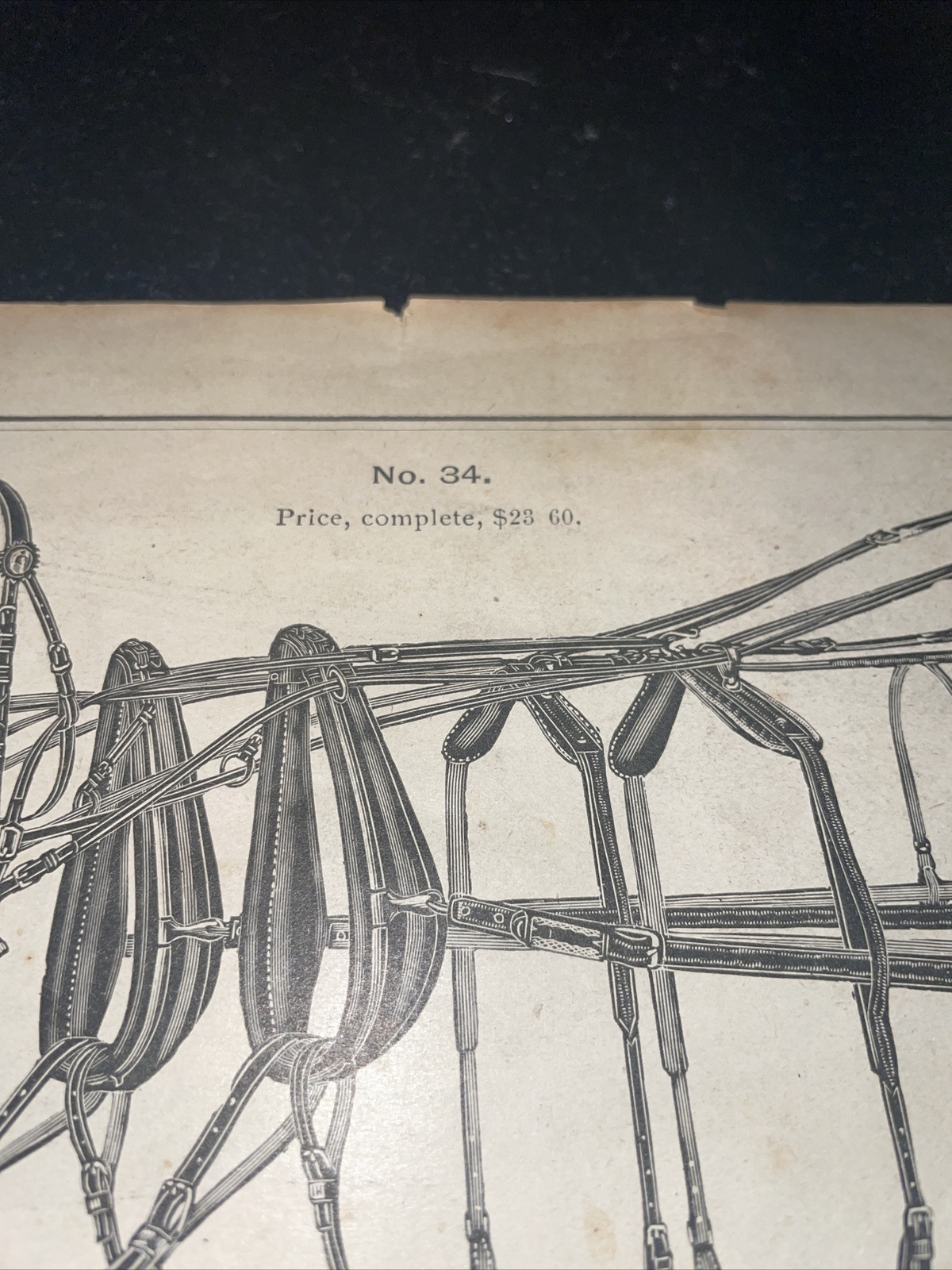 1891 Baldwin – Double Buggy Harness – Farm Advertising – New Orleans