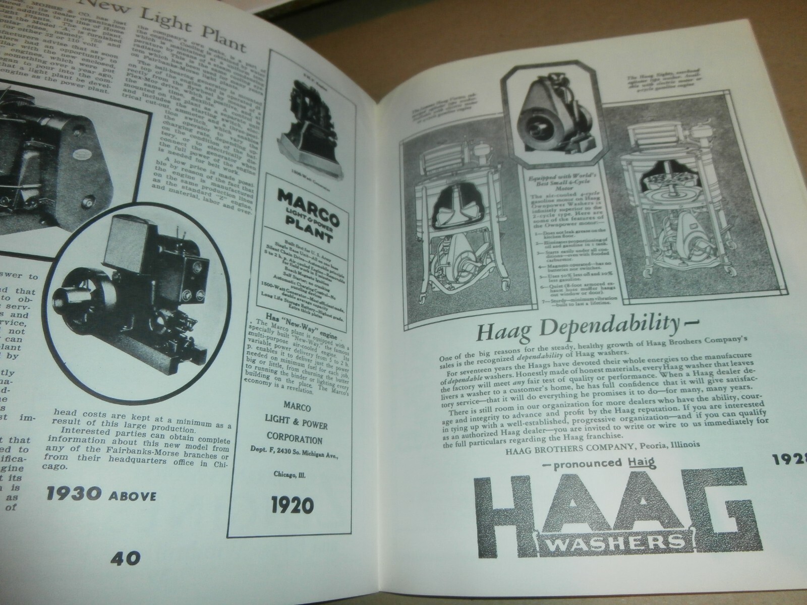 Gasoline Engines Vol 4 Book 1920 to 1930 by Alan C King