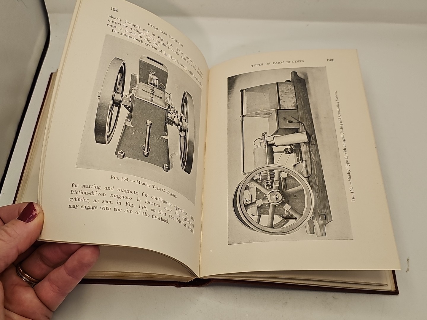 1913 gas engines for the farm hit miss tractor etc book Hirshfeld Ulbricht