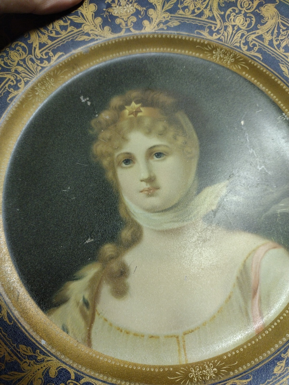 Antique Emerson-Newton Co. Kansas City MO Implement Advertising Vienna Art Plate
