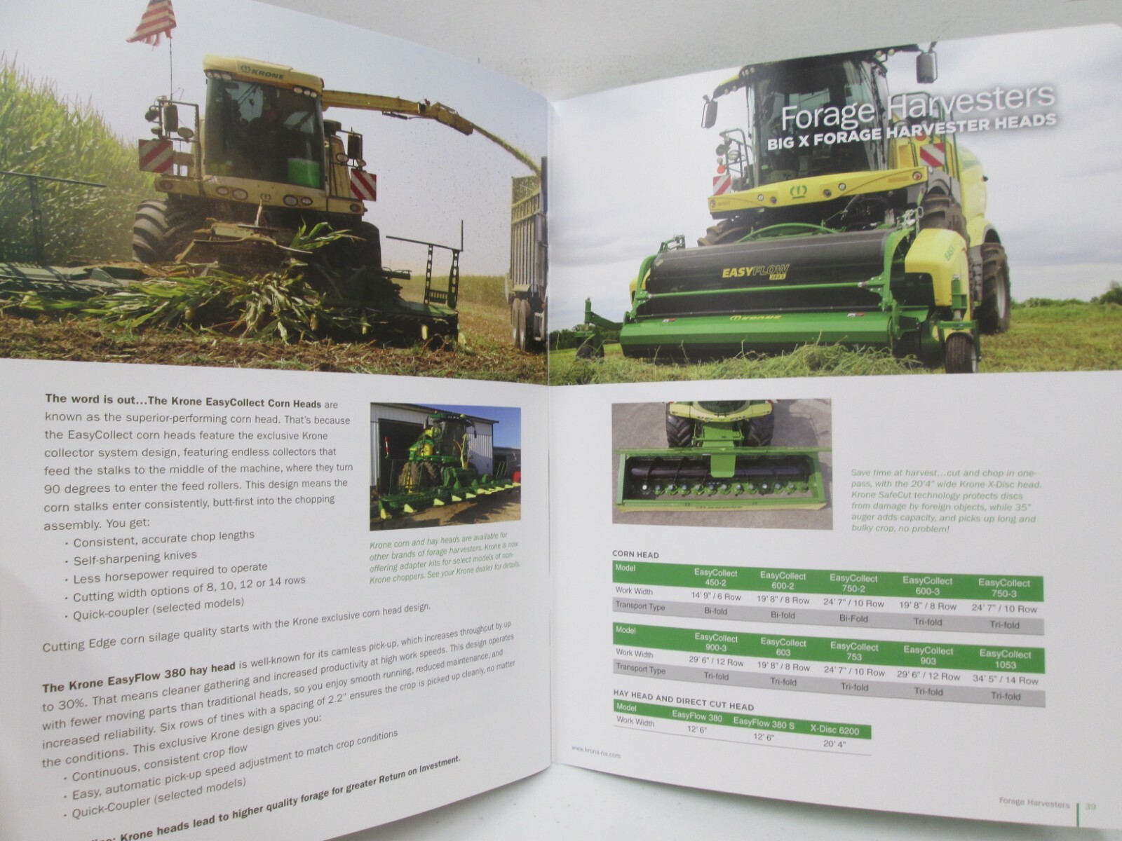 Krone 2019 Product Overview Sales Brochure Booklet Agriculture Tractors Mowers