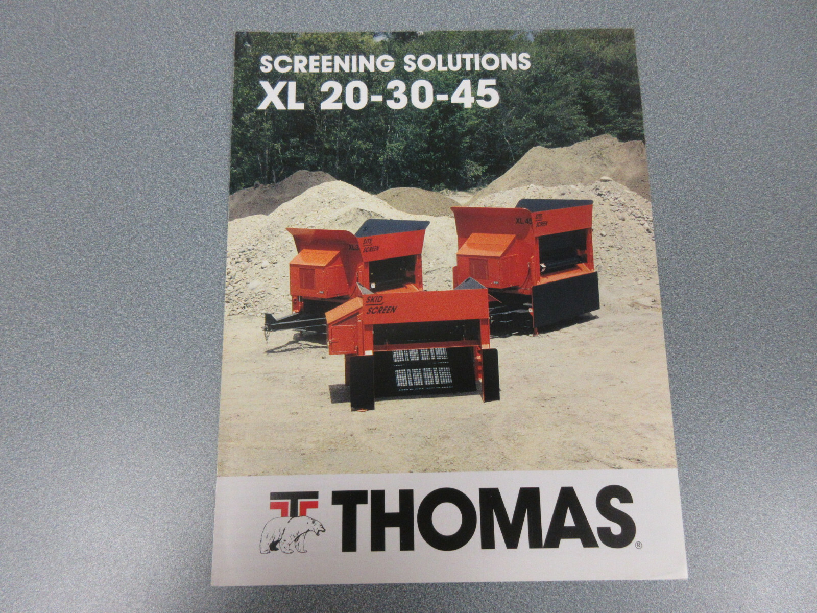 Thomas Screening Solutions Brochure 4 pages