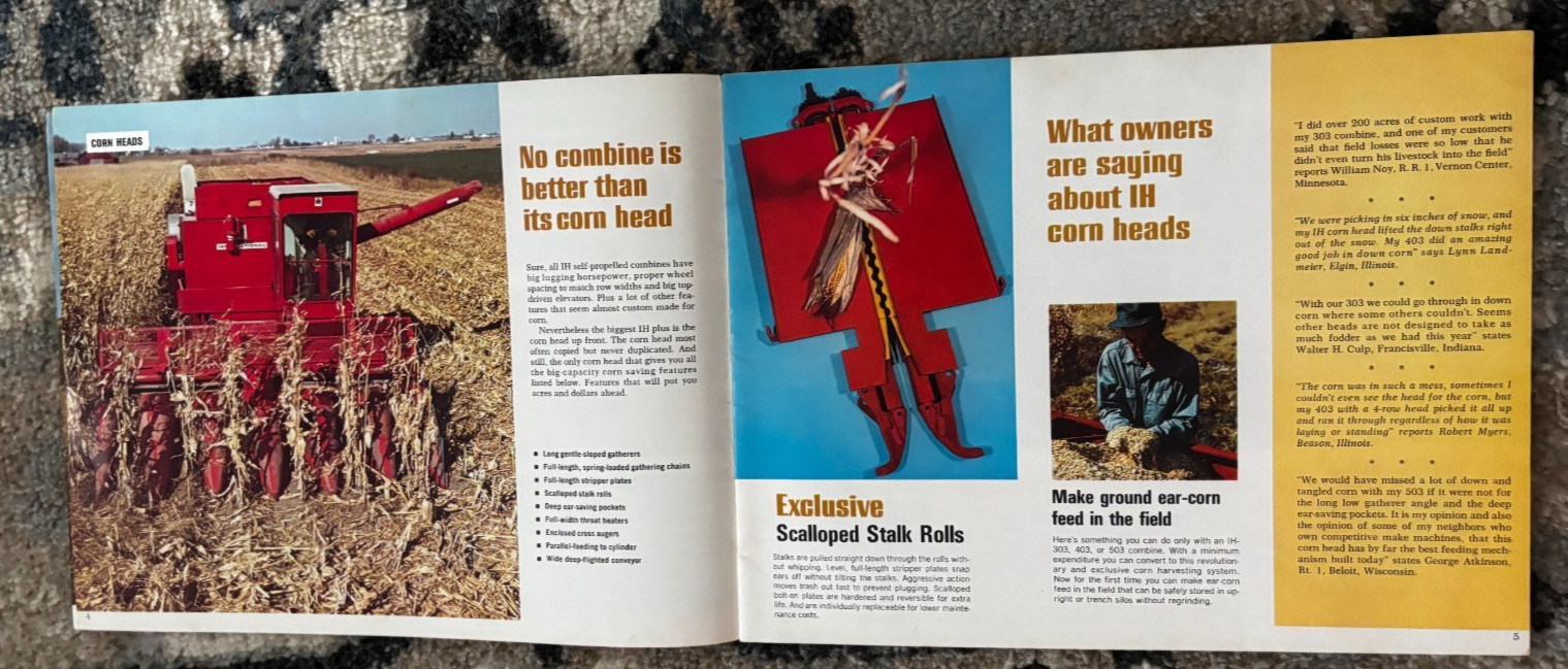 International Harvester Buyers Guide For Summer & Fall 1967 Brochure DCPA26