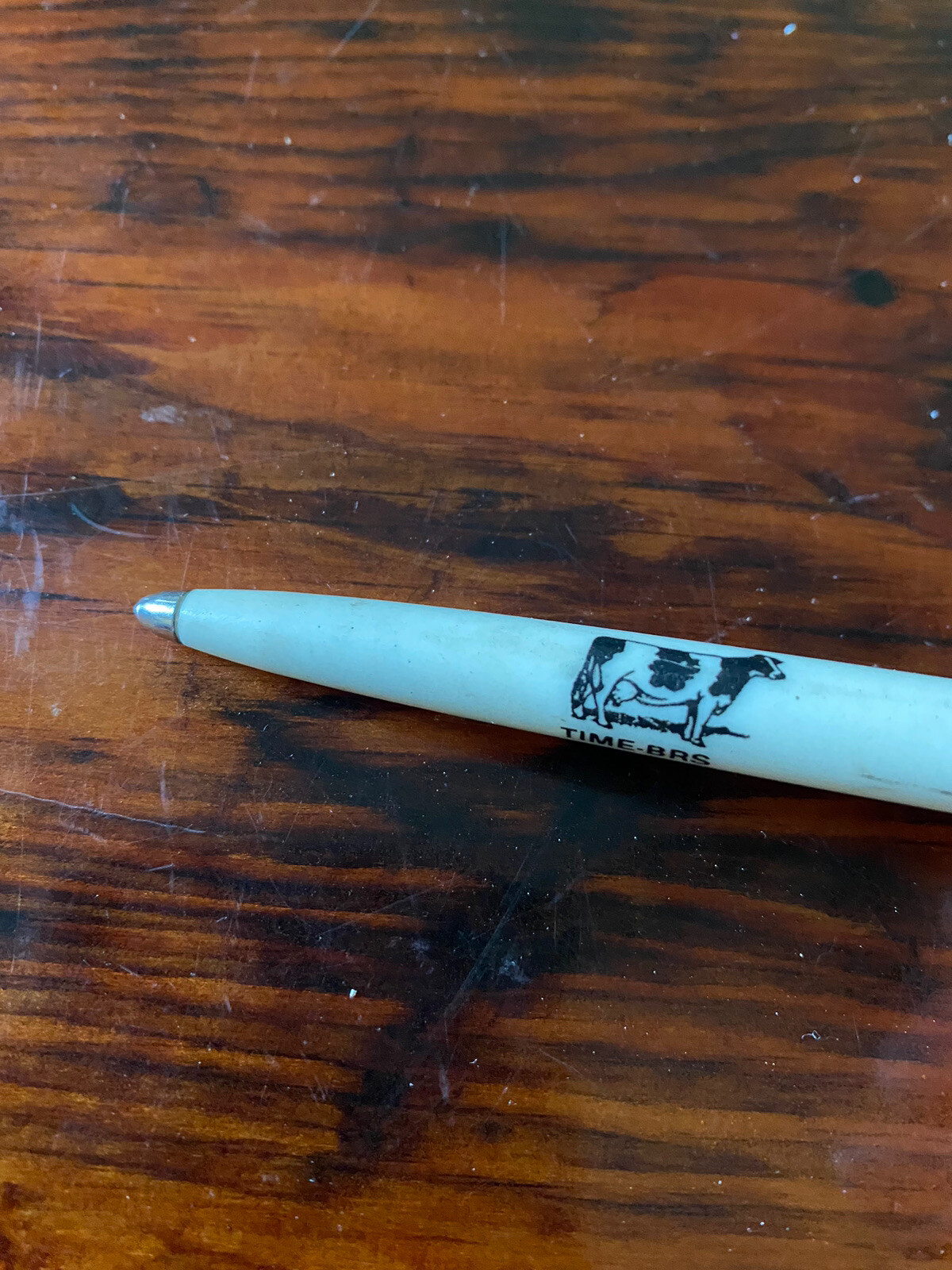 1980s Time BRS Ray Sattazahn Holstein Farm Lebanon PA Advertising Ink Pen
