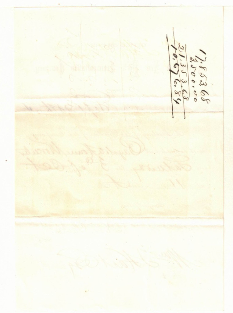 1874 Letter: Norwich & New York Transportation Company – Notice of Meeting
