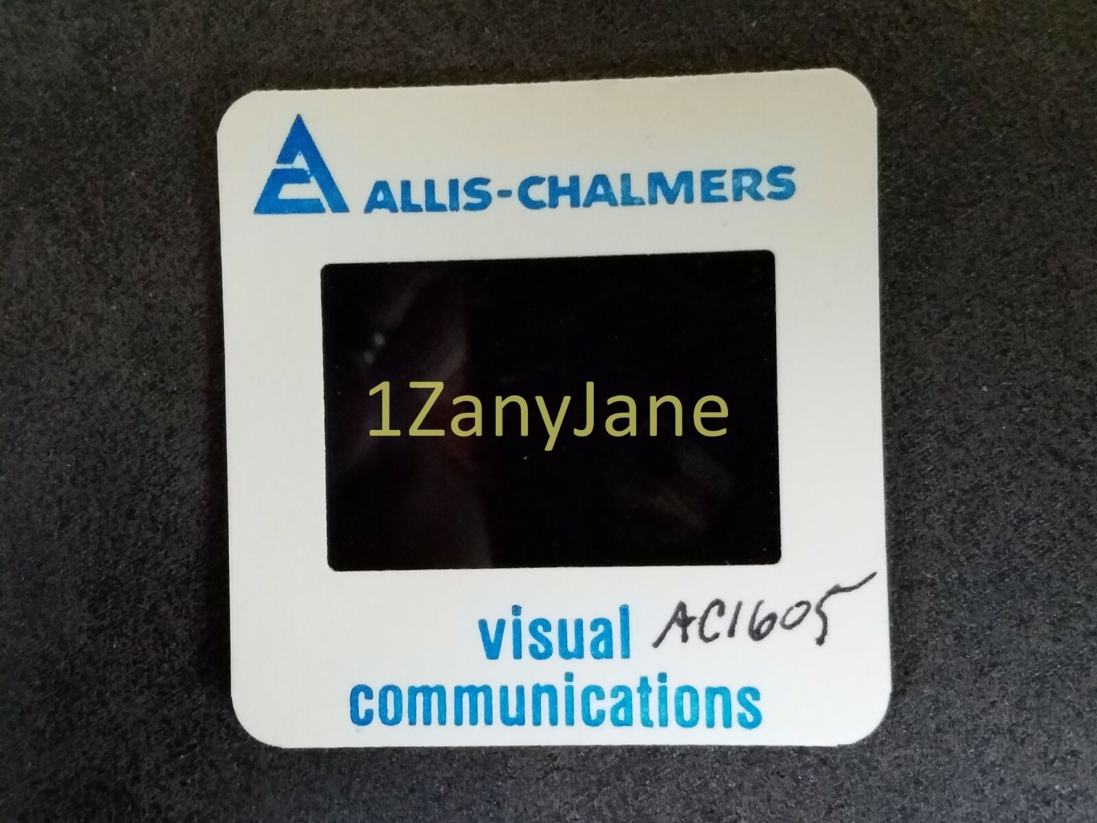AC1605 35mm Slide of an Allis-Chalmers from MEDIA ARCHIVES EQUIPMENT MAUALS