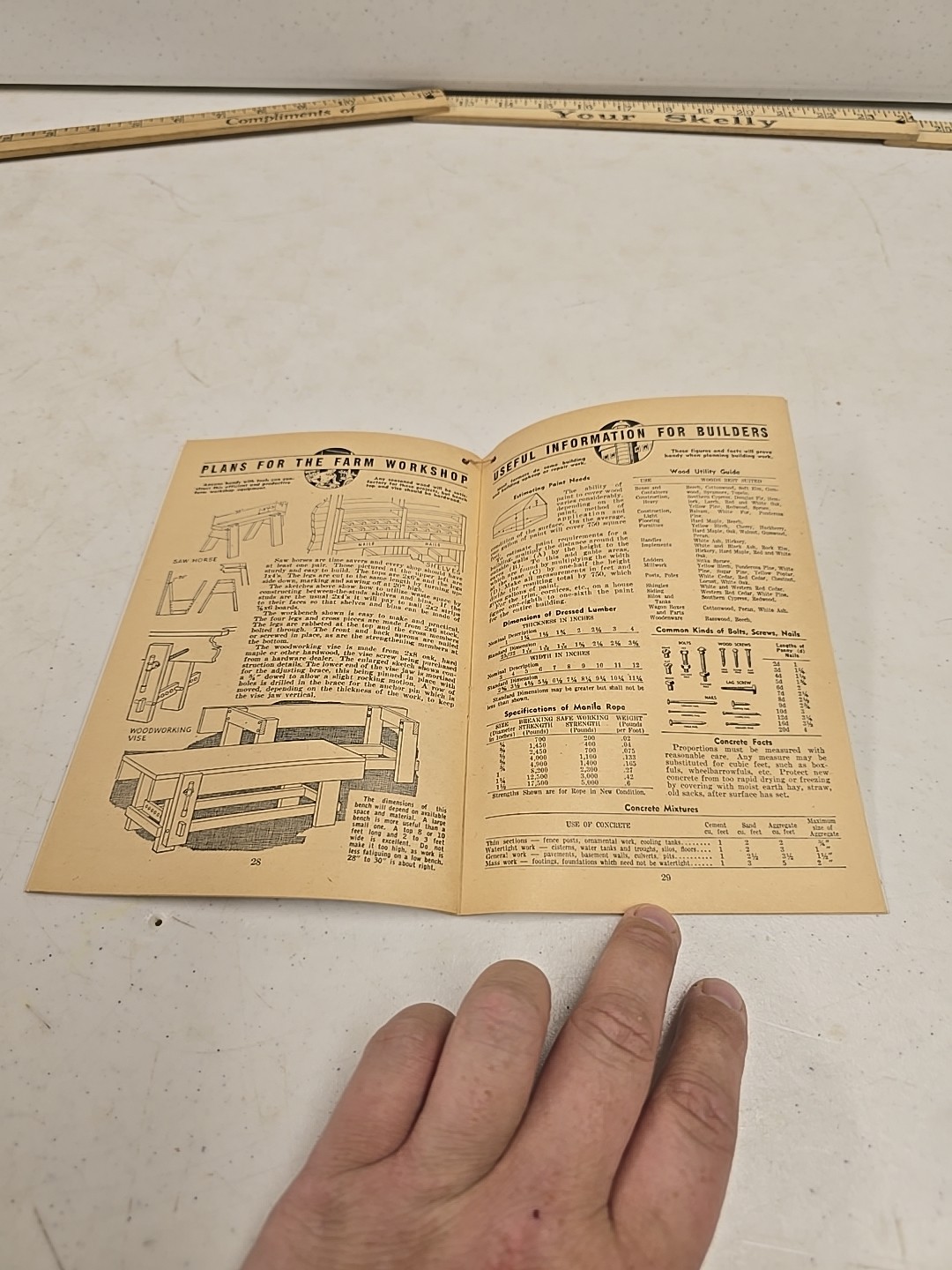 Vintage De Laval Advertising Handy Reference Yearbook 1946 Bridgeport OH
