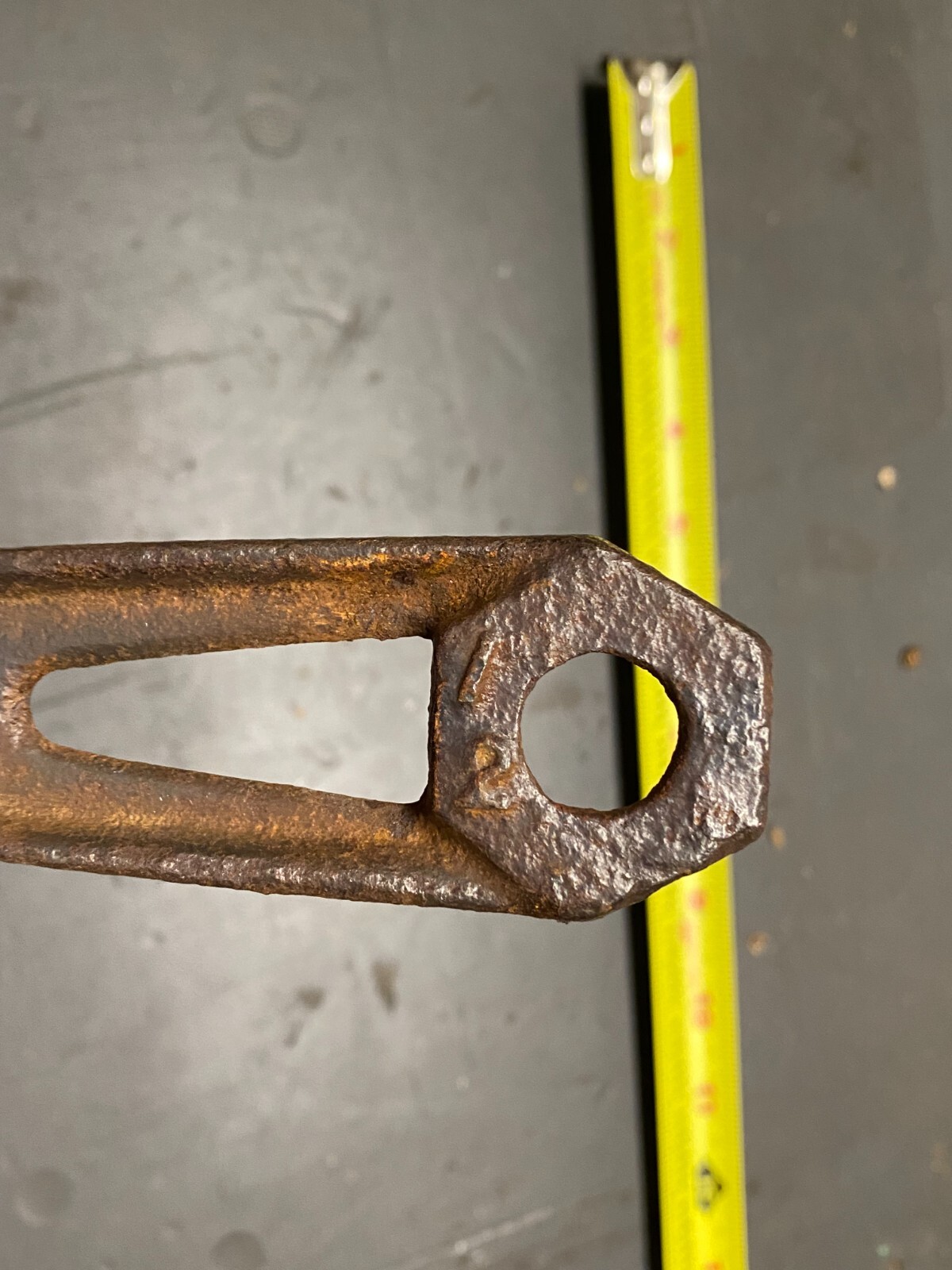 TWIN CITY TANK & SILO Vintage Wrench FARM Industrial Bung Wrench MINNEAPOLIS MN