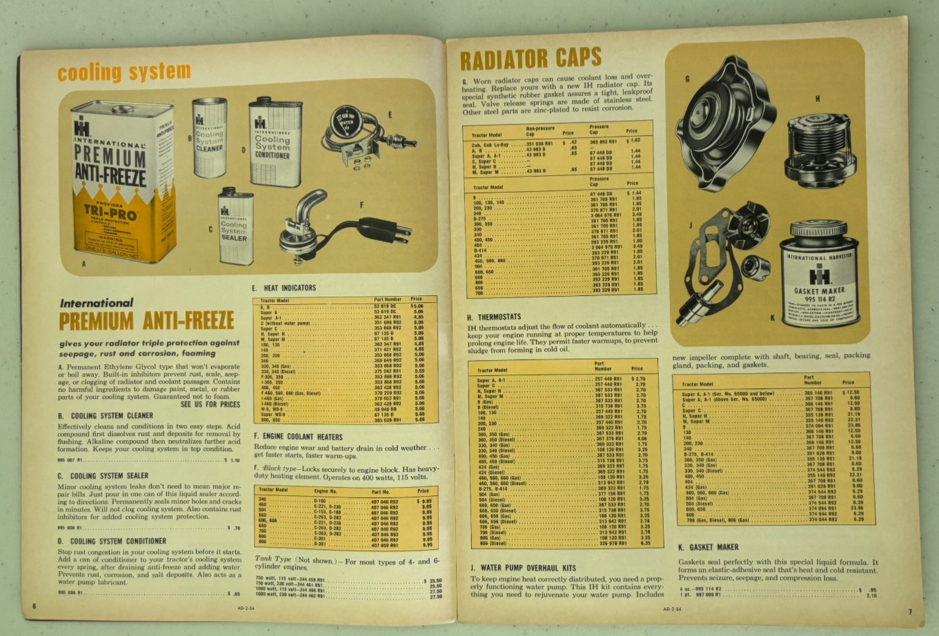 International Harvester Parts & Accessories For 1966 Brochure DCPA26