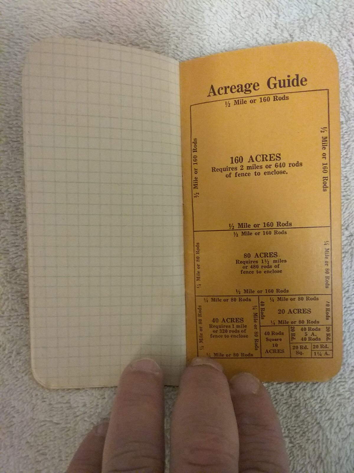 Advertising – Red Brand Monarch Fence Keystone Steel & Wire memo book