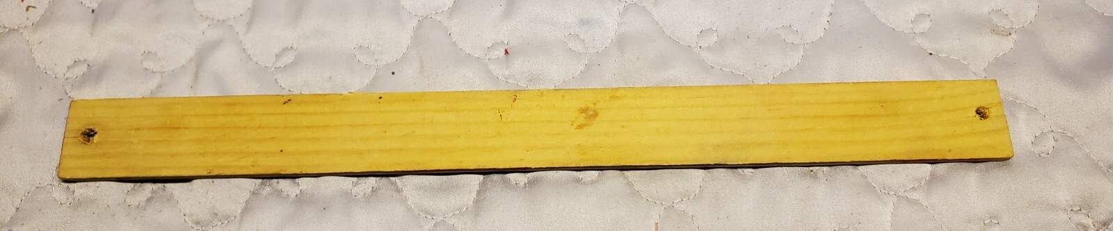 Wisconsin Elks Advertising 12&Prime; Wood Ruler Drug Awareness Program