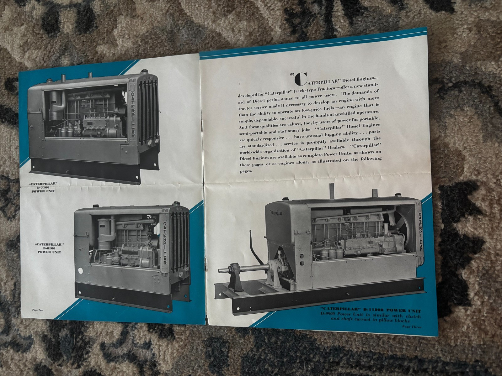 Caterpillar CAT Diesel Power Units Brochure DCPA26