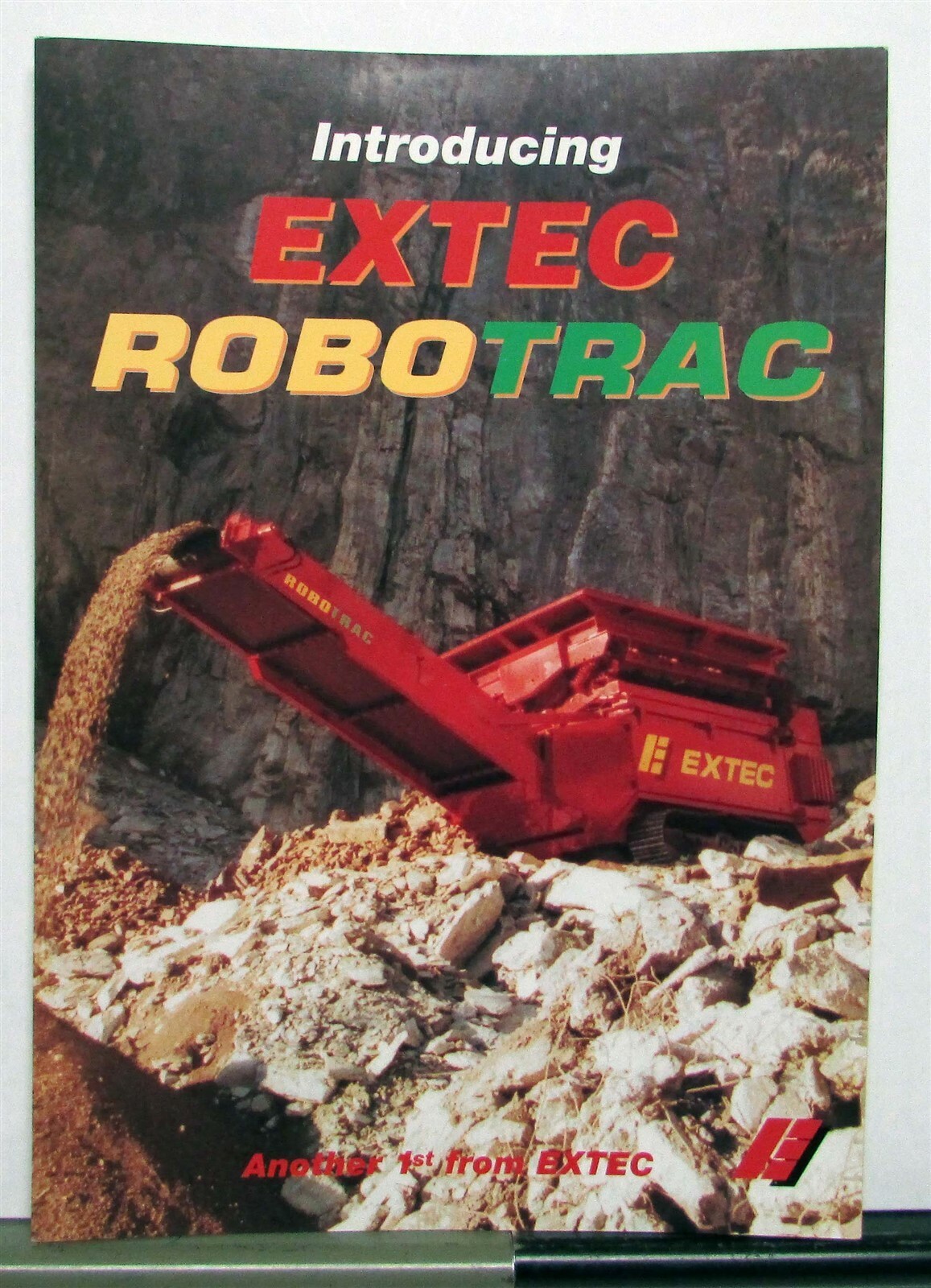 1990s Extec Robo Trac Equipment Specification Construction Sale Brochure