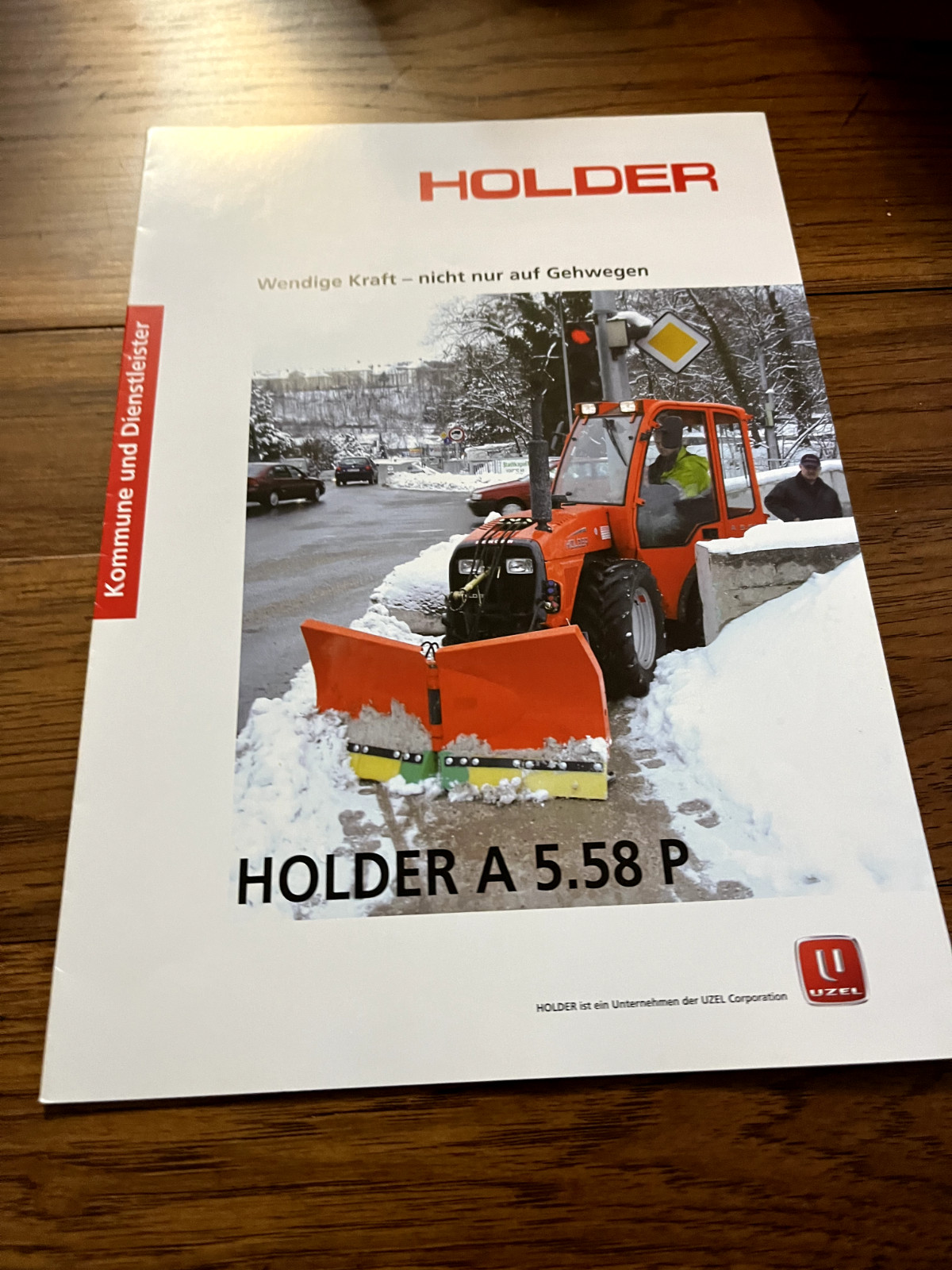 Holder A 5.58 P Tractor Brochure FCCA