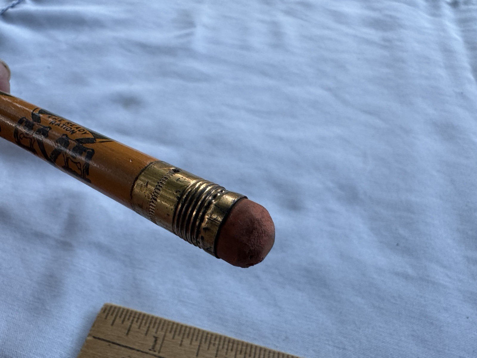 1940&rsquo;s Large Pencil Larro Dairy Cow Larrowe Milling Co Detroit Michigan Farming