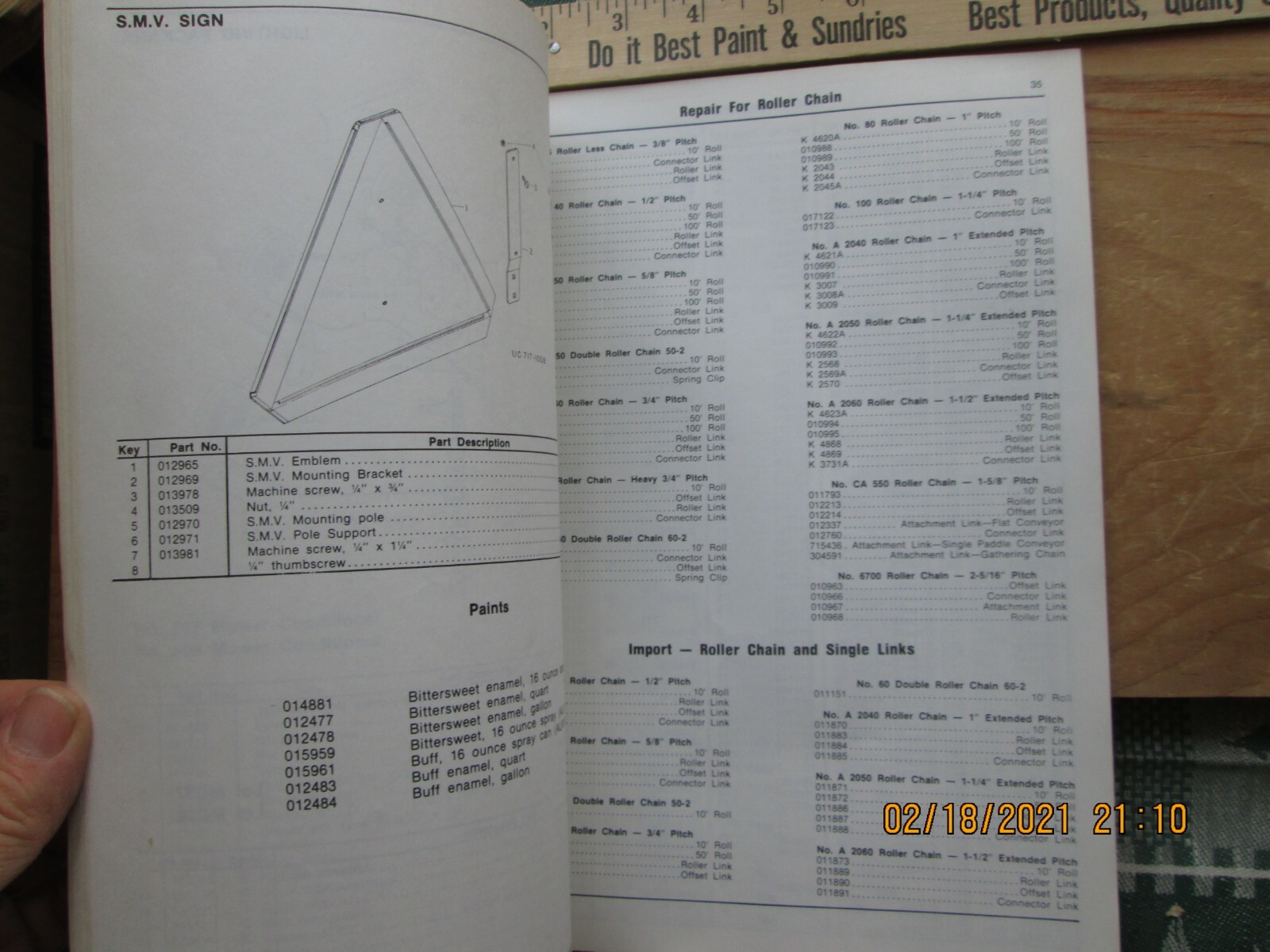 avco new idea repair parts list mower conditioners no. mc 25 1983