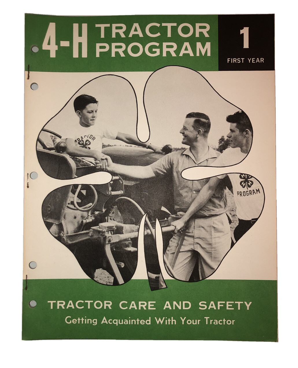1963 *Unused* California 4-H Tractor Care And Safety Program First Year (1)