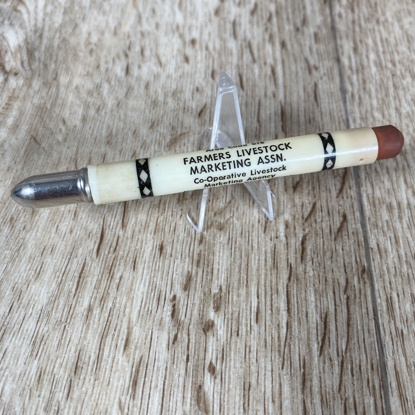 Farmers Livestock Marketing Assn. Bullet Pencil National Stockyards, Illinois￼
