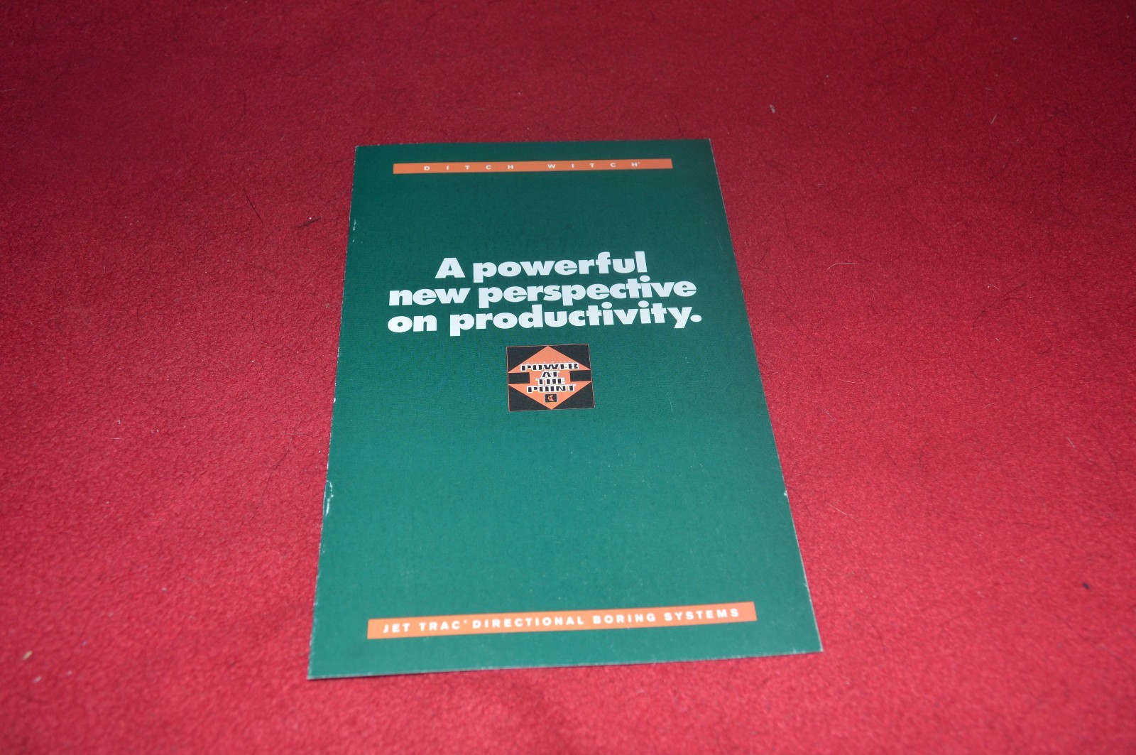 Ditch Witch Buyers Guide Dealer&rsquo;s Brochure YABE16
